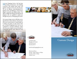 custom design brochure